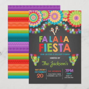 Invitation Fa La Fiesta