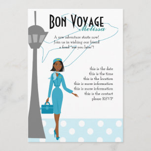 Invitation Fabuleux agent de bord