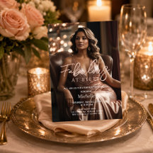 Fabulous à Cinquante Rose Gold Photo 50e Anniversa