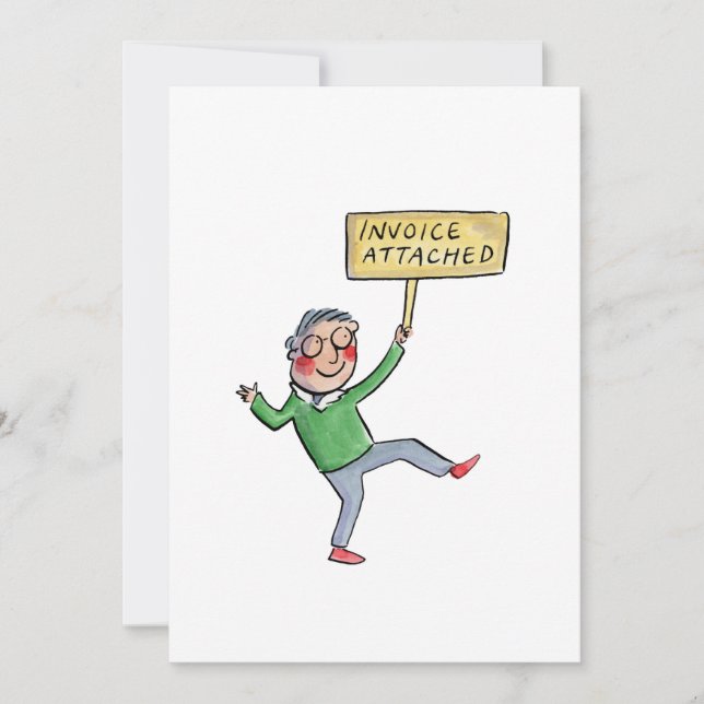 Invitation Facture jointe (Devant)