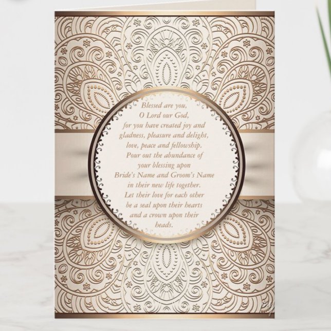 Invitation Faire carton d'invitation de mariage plié Champagn (Créateur téléchargé)