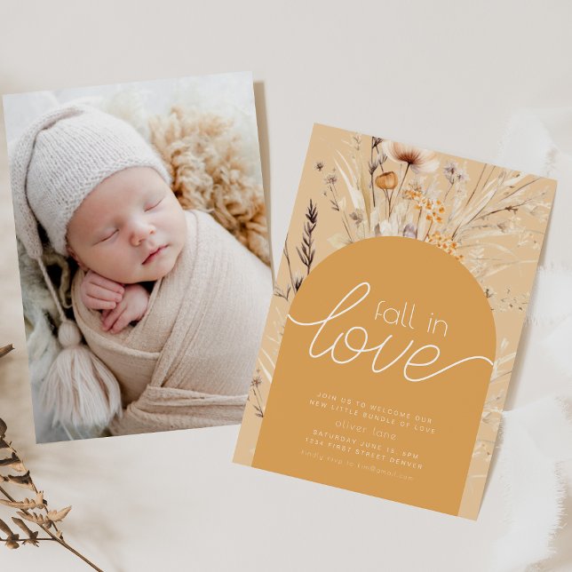 Invitation Faire connaissance autour d'un verre à la Baby Sho (Créateur téléchargé)