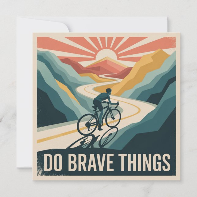 Invitation Faire des Choses Courageuses (Devant)