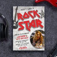 Faire la fête comme une rockstar avec photo