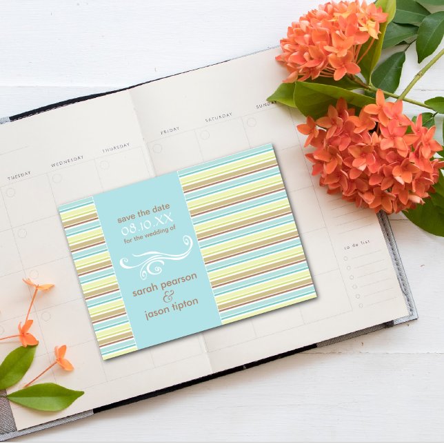 Invitation Faire part d'annonces de sauvegarde de date (Créateur téléchargé)