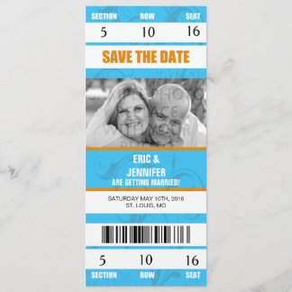 Invitation Faire part de mariage/épargnez la date sur le thèm