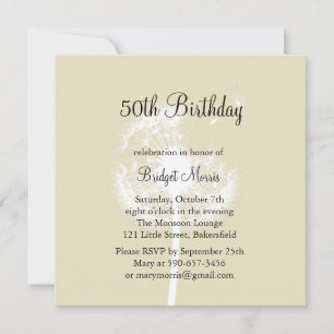 Invitation Faire un voeu