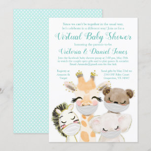 Invitation Faire une jolie Baby Shower Drive By avec des bébé