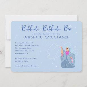 Invitation Fairy Godmère Bibbidi Bobbidi Boo Douche
