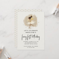 Fairy Premier anniversaire Pixie moderne Elf 1er a