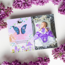 Fairy Premier anniversaire Princess Butterfly Phot