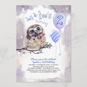 Invitation Fairy Tale Night and Little Owys Birthday