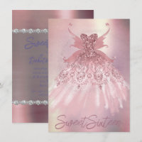 Fairy Wing Mauve Gown | Luxueux Tône Rose Dusty