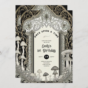 INVITATION FAIRYCORE FAIRYTALE BABYSHOWER 1ER ANNIVERSAIRE TO