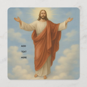 Invitation Fais confiance à Jésus