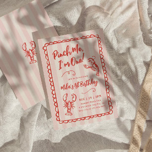 Invitation Fais-moi un pincement Je suis un carton d'invitati