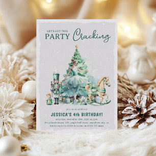Invitation Faisons la Fête pour Noël Anniversaire Enfants