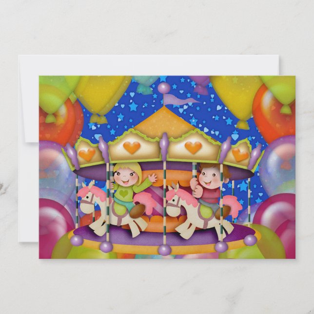 Invitation Faisons la fête ! - SRF (Devant)