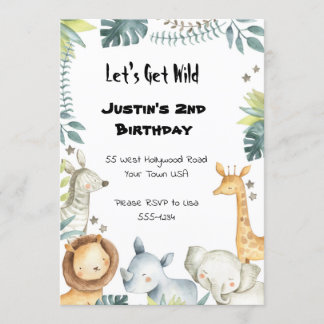 Invitation Faisons-nous le foin !Invitation d'anniversaire