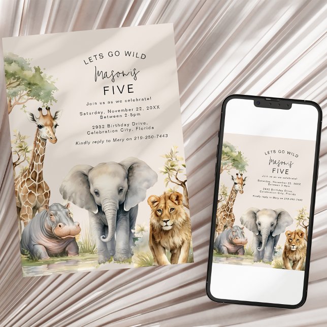 Invitation Faisons sauter | Fête d'anniversaire pour les enfa (Créateur téléchargé)