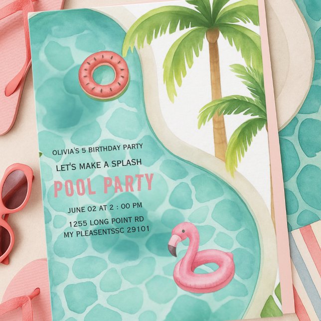 Invitation Faisons un Anniversaire de enfant de la fête de la (Créateur téléchargé)