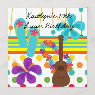 Invitation faite sur commande d'anniversaire de