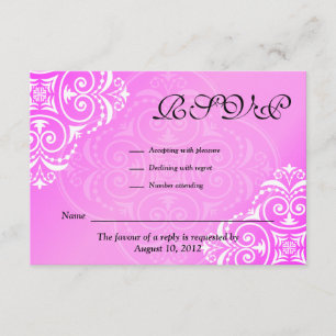 Invitation faite sur commande RSVP de bat mitzvah