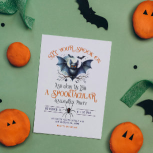 Invitation Faites-vous peur sur Spooktacular Halloween Party