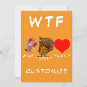 Invitation Famille Dinde Vin FTF Thunder_Cove
