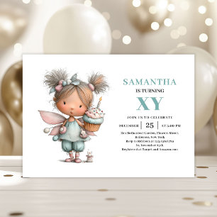 Invitation Fantaisie Magique pour les 5 ans de la