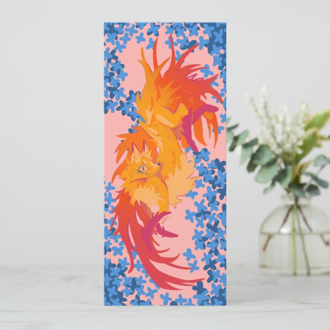 Invitation Fantaisie renard (Debout devant)