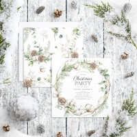 Farmhouse rustique verdure Wreath Noël Party