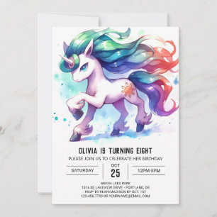 Invitation Farmyard Custom Horse Anniversaire