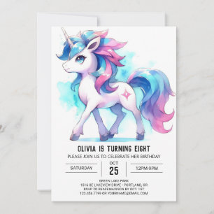 Invitation Farmyard Kids Horse Anniversaire