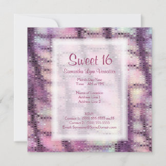 Invitation Faux Dragon Skin (quartz rose)