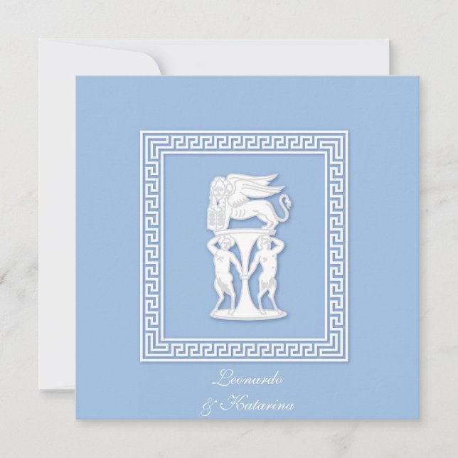 Invitation Faux Jasperware (Devant)