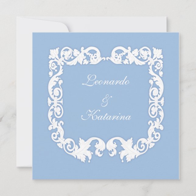 Invitation Faux jasperware (Devant)