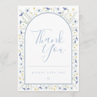 Invitation Favors Table Card