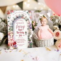 Fée de porte enchantée première fête d'anniversair