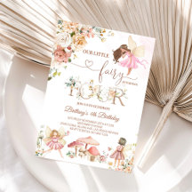 Fée Floral Papillon magique Anniversaire