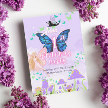 Fée Premier anniversaire Princess Butterfly Champh