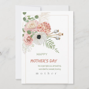 Invitation Félicitations à Mather's Day