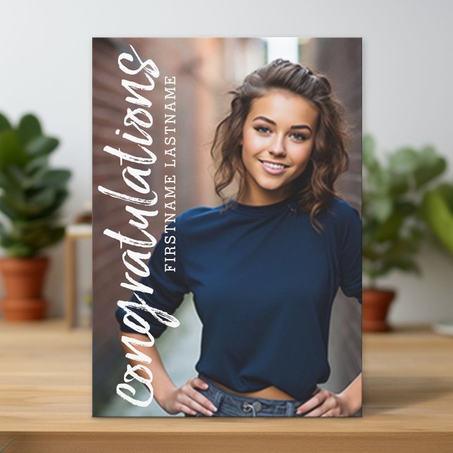 Invitation Félicitations Classe de n'importe quelle année de  (Custom Graduation Announcement and Invitation)
