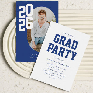 Invitation Félicitations pour la remise des diplômes avec ann