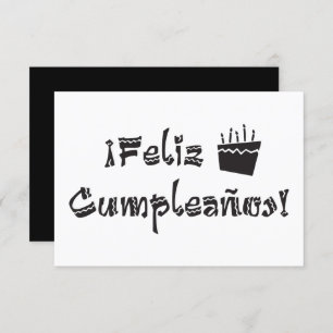 Invitation feliz cumpleanos arriba
