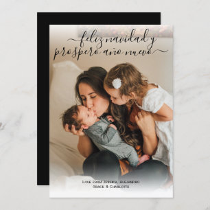 Invitation Feliz Navidad Modern Christma