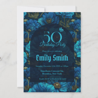 Invitation Feminine Rose Aesthetic Wife’S Birthday