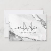 Feminine Silver Grey Parties scintillant marbre Ag