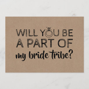 Invitation Femme d'honneur / Femme d'honneur