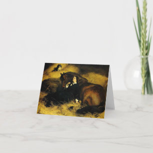 Invitation Femme et Cheval